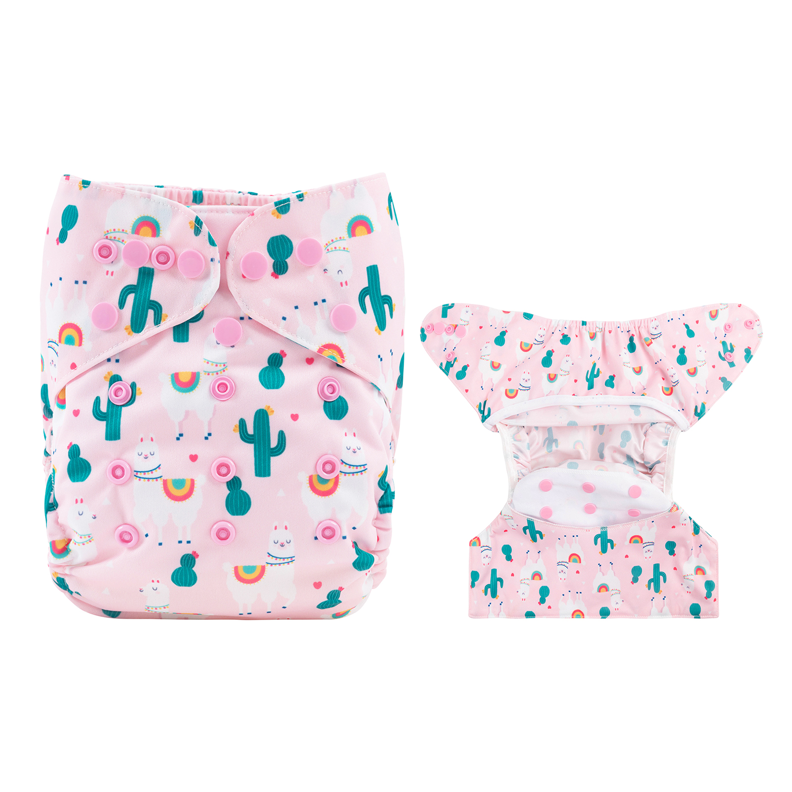 (All patterns) ALVABABY Reusable Cloth Diaper Covers with Double Gussets  One Size
