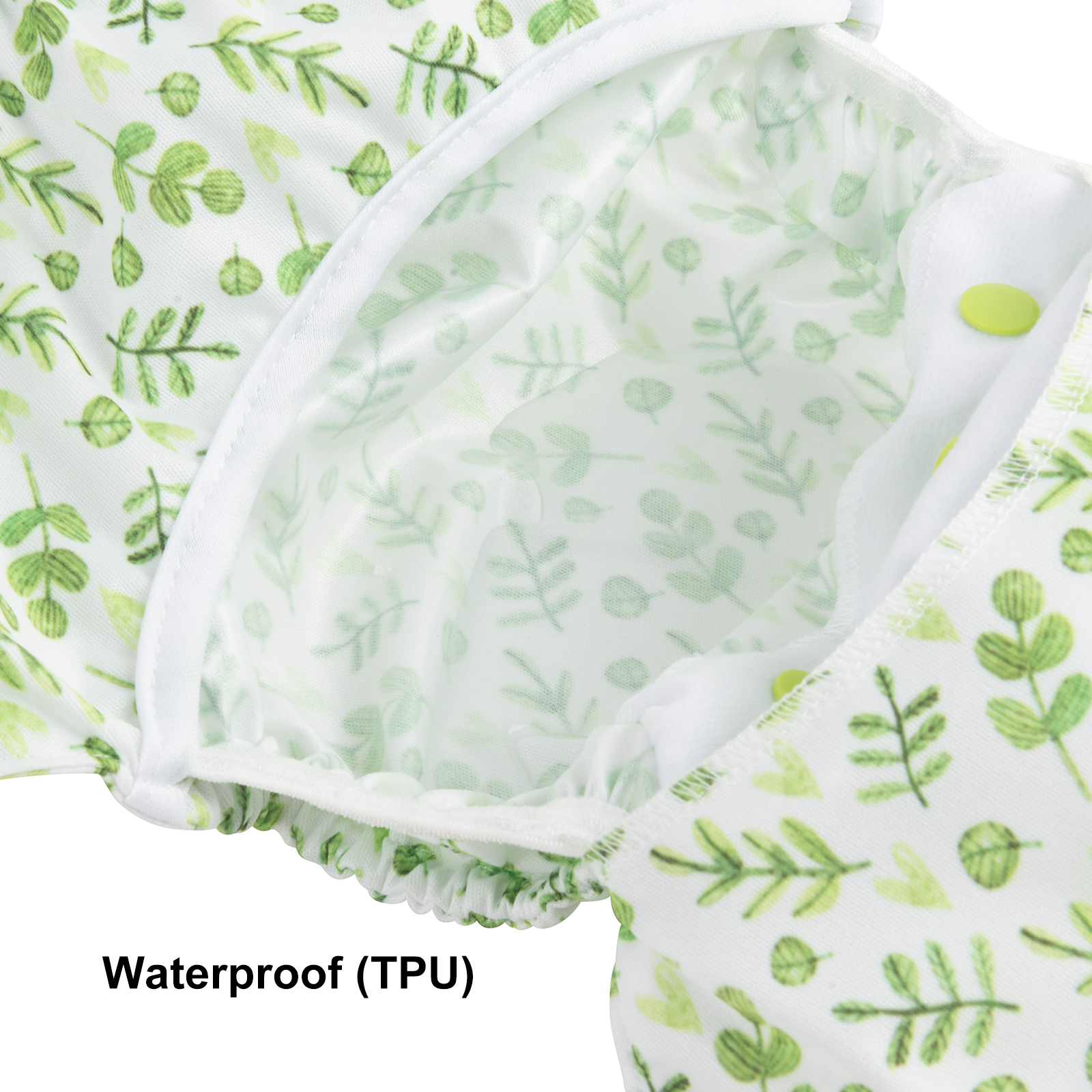 Reusable Cloth Diaper Cover with Snap Closure Cloth Diaper Shell for Prefold Flat or Fitted Diaper Inserts -(DC-H187)