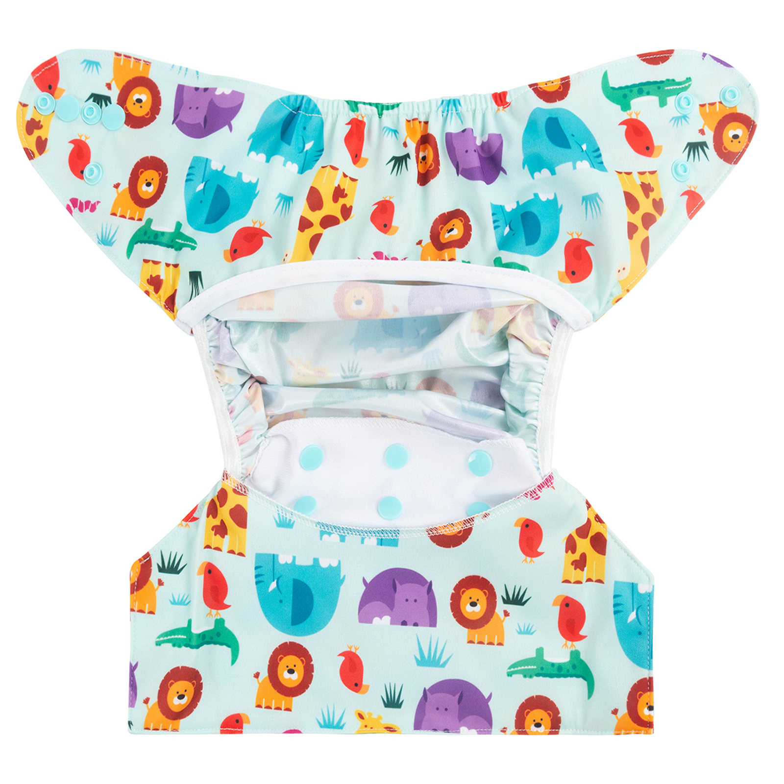 Reusable Cloth Diaper Cover with Snap Closure Cloth Diaper Shell for Prefold Flat or Fitted Diaper Inserts -(DC-H160)