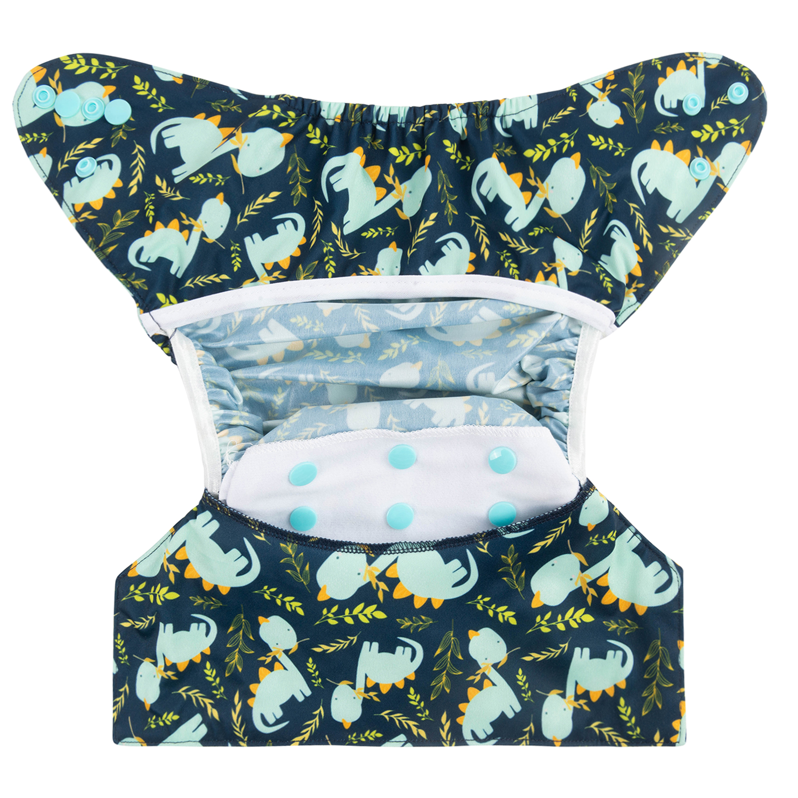 Reusable Cloth Diaper Cover with Snap Closure Cloth Diaper Shell for Prefold Flat or Fitted Diaper Inserts-(DC-H228)