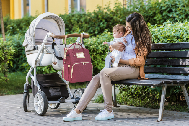 Mommy Backpack with Changing Pad -(MBP03A)