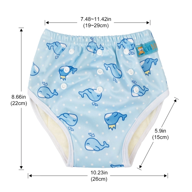 ALVABABY Plain Toddler Training Pant Training Underwear for Potty Training  (XB10)