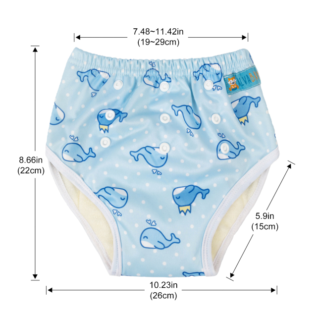 ALVABABY Plain Training Diaper (XB10)