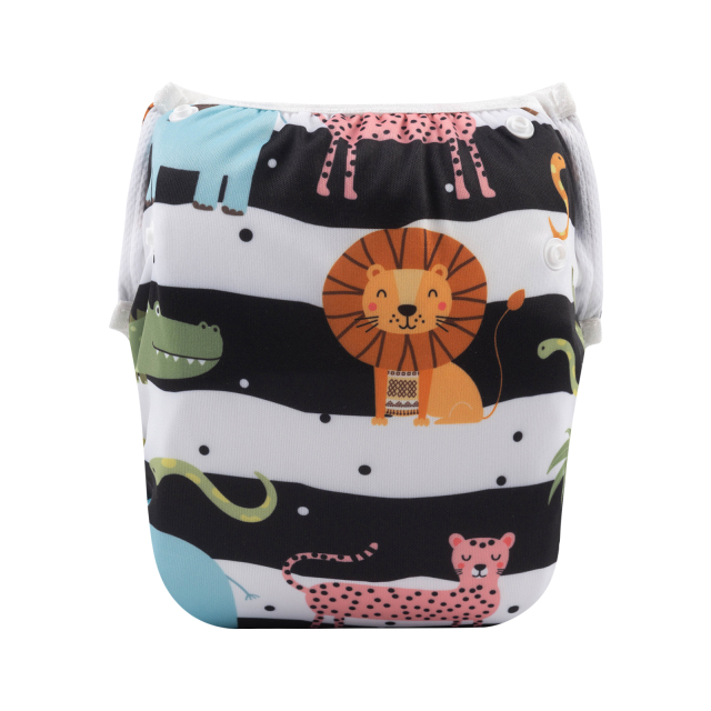 ALVABABY 2PCS Printed Swim Diapers (2SW-WZ17)