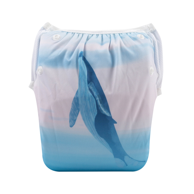 ALVABABY 2PCS Printed Swim Diapers (2SW-WZ16)