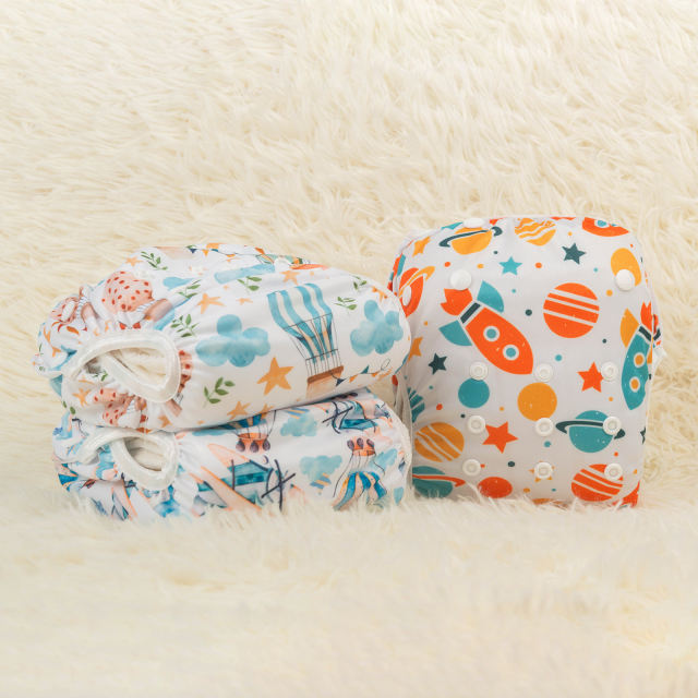 ALVABABY 3PCS Printed Swim Diapers (3SW-WZ12)