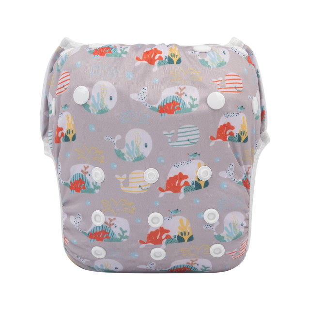 ALVABABY 2PCS Printed Swim Diapers (2SW-WZ22)
