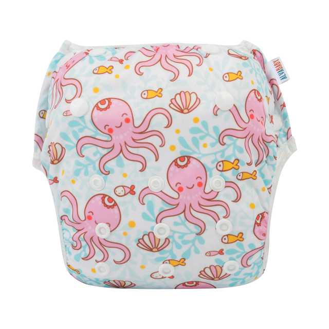 ALVABABY 2PCS Printed Swim Diapers (2SW-WZ20)