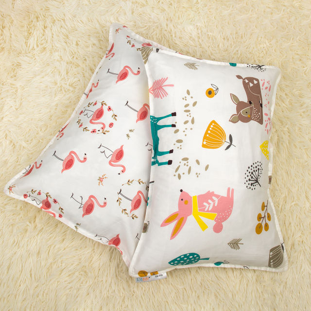 ALVABABY Toddler Pillow with 2 Pillowcases (Z-2TPW08A)