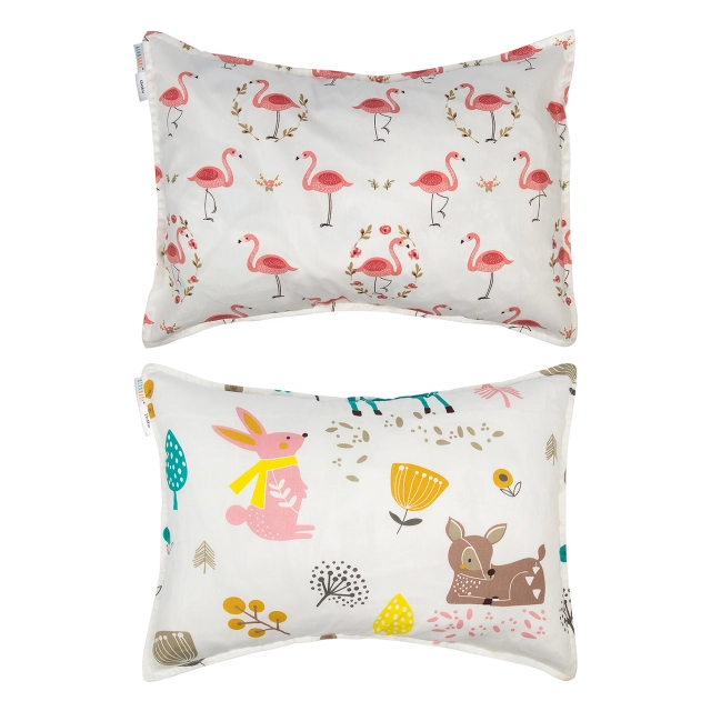 ALVABABY Toddler Pillow with 2 Pillowcases (Z-2TPW08A)