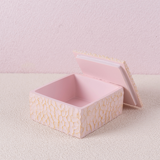 ALVABABY Sculpted Hand-Painted Keepsake Resin Box-SZH01