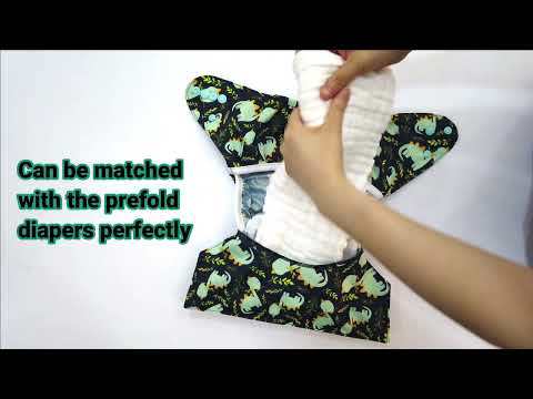 ALVABABY Diaper Cover with Double Gussets -(DC-H022)