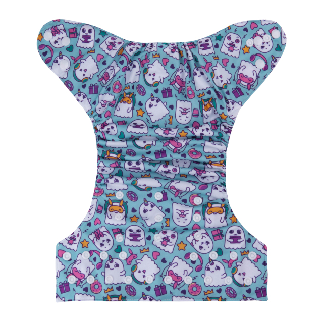 ALVABABY Halloween One Size  Printed Cloth Diaper -(Q77A)