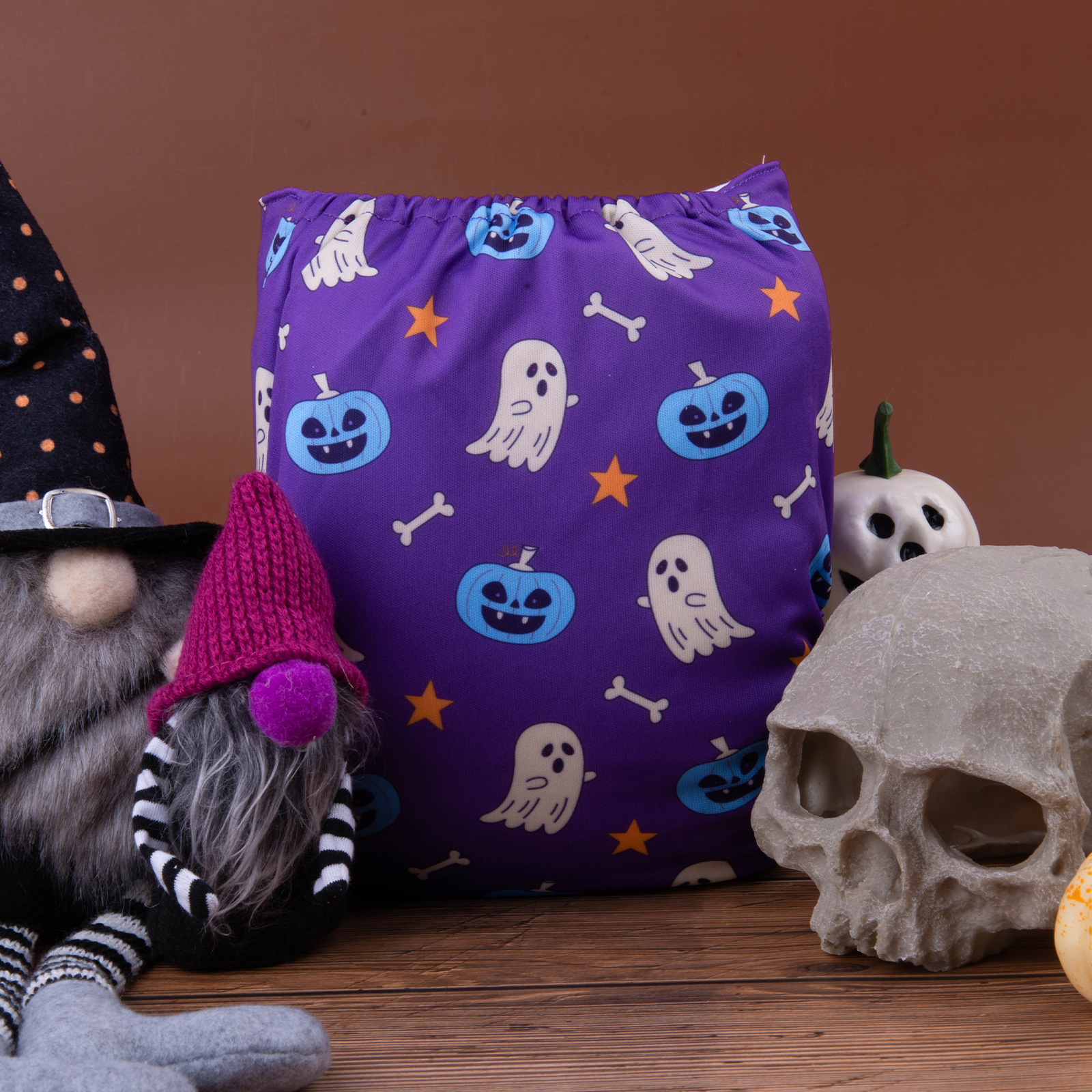 Halloween Cloth Diaper One Size Adjustable Reusable Diapers for Babies -(QD69A)