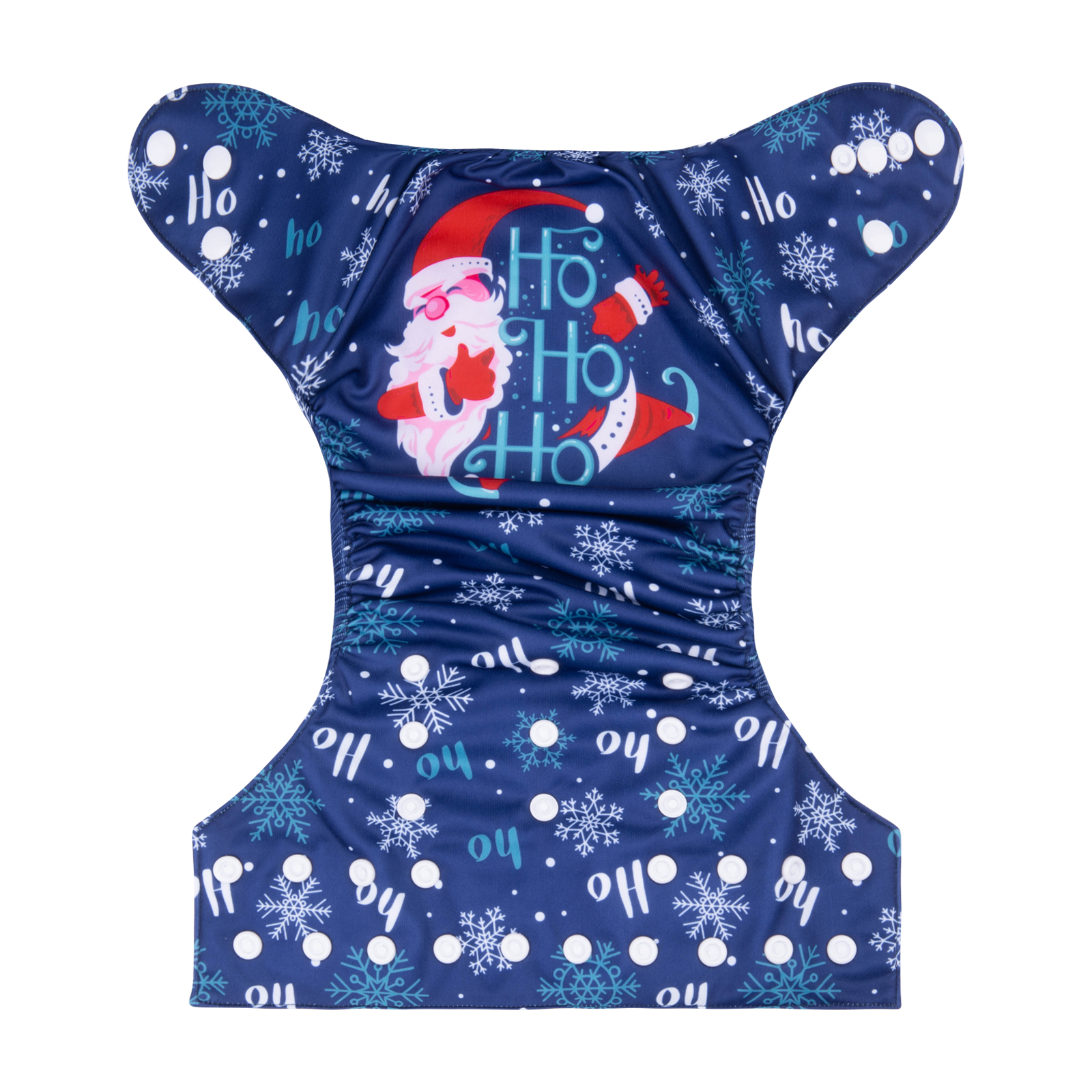 Christmas Cloth Diaper One Size Adjustable Reusable Diapers for Babies -Santa Claus(QD74A)