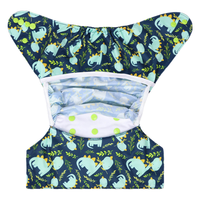 ALVABABY Diaper Cover with Double Gussets -(DC-3626)