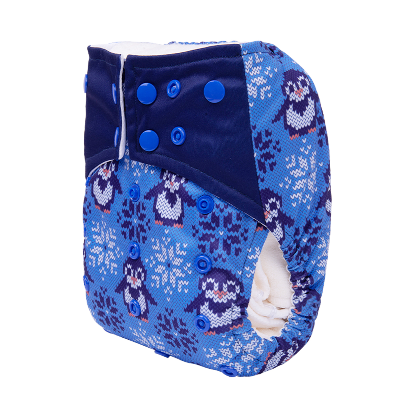 AWJ Lining Cloth Diaper with Square Ears (Penguin, WJD03A)