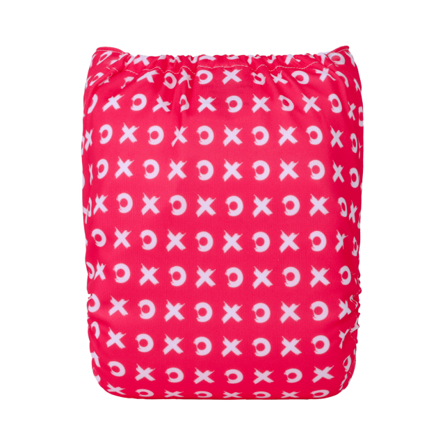 ALVABABY One Size Print Pocket Cloth Diaper- (H411A)