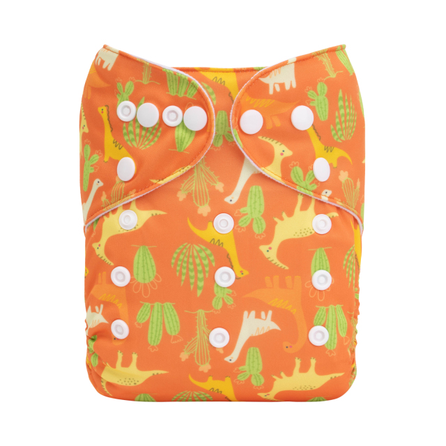 ALVABABY One Size Print Pocket Cloth Diaper- (H422A)