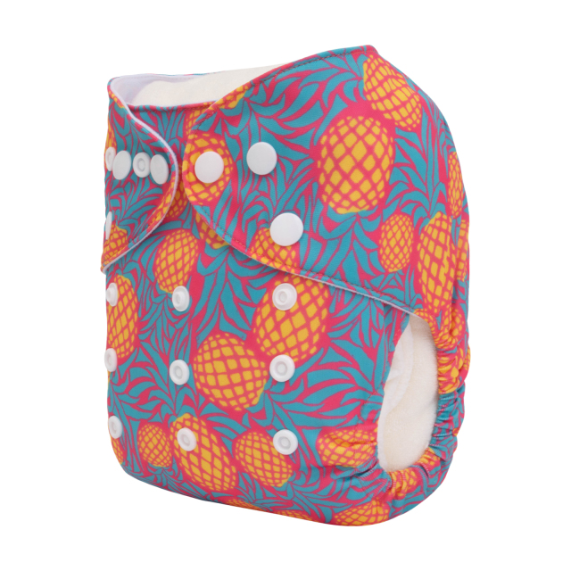 ALVABABY One Size Print Pocket Cloth Diaper- (H418A)