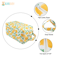 ALVABABY Diaper Pod with Double TPU layers-Lemon  (LP-H179A)