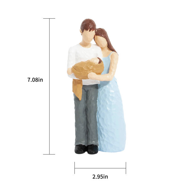 ALVABABY Sculpted Hand-Painted Resin Figure-SZB06