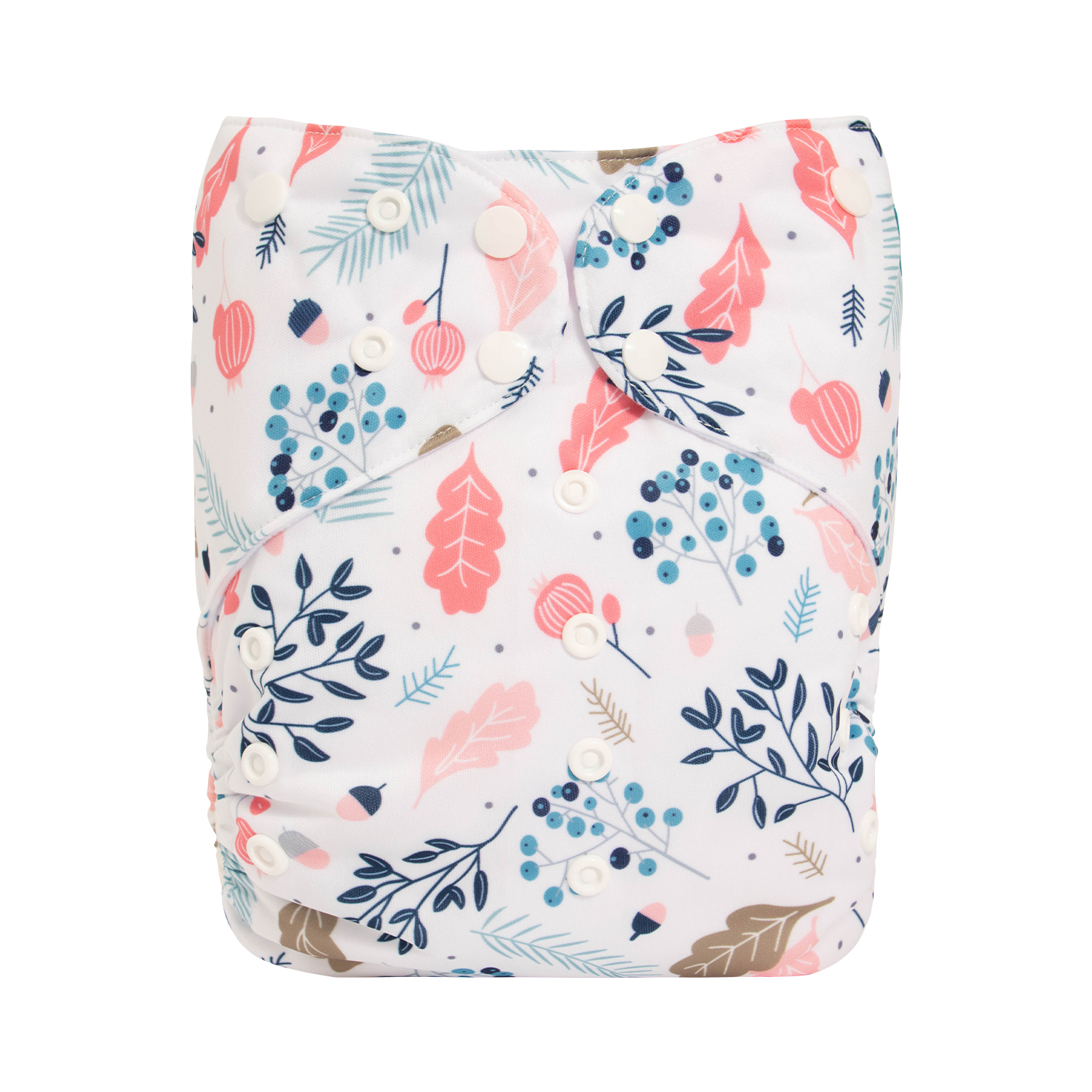 ALVABABY Big Size Cloth Diaper | Adjustable & Leakproof (Flower, ZH050A)