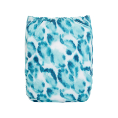 ALVABABY One Size Print Pocket Cloth Diaper-(H424A)