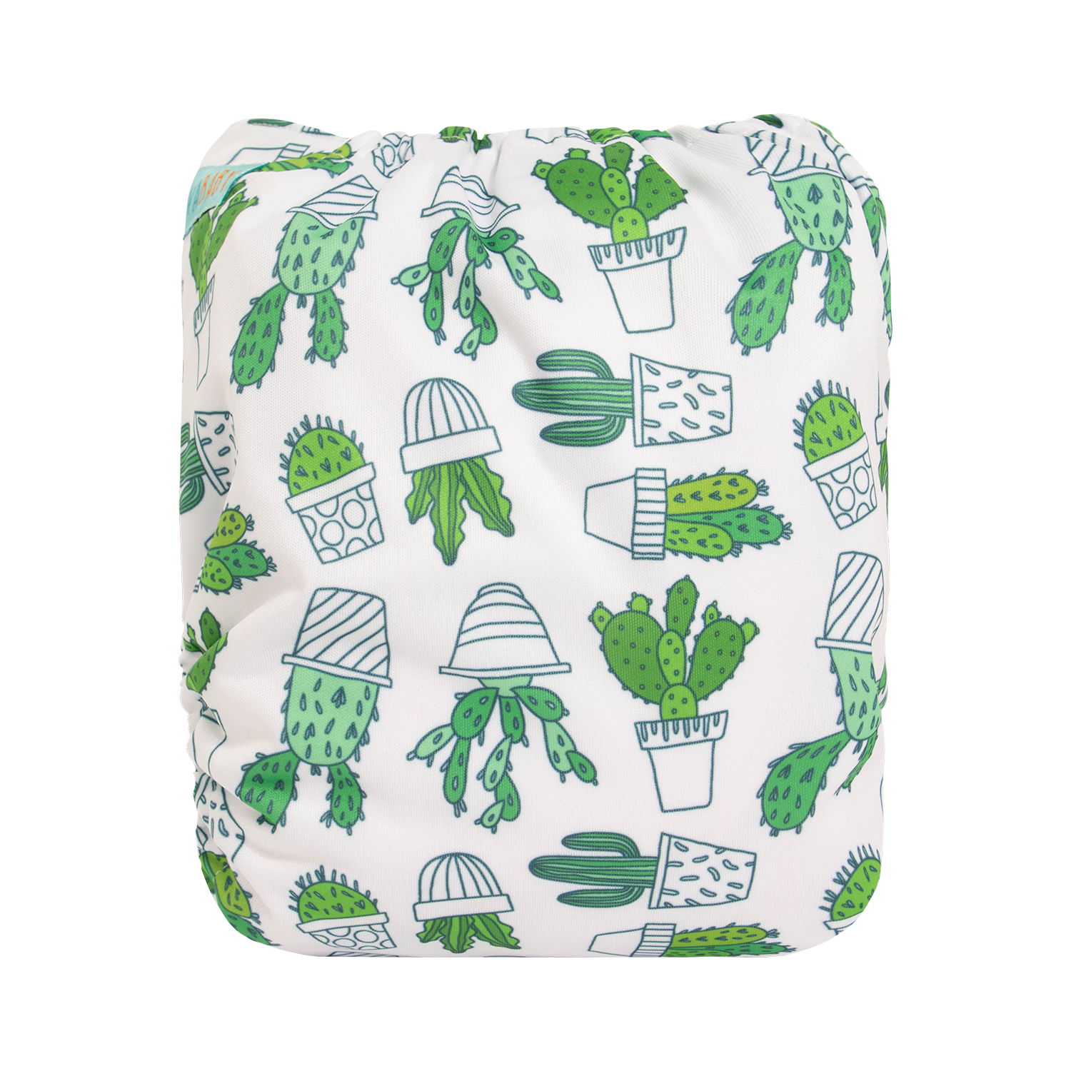 ALVABABY Big Size Cloth Diaper | Adjustable & Leakproof (Cactus, ZH134A)