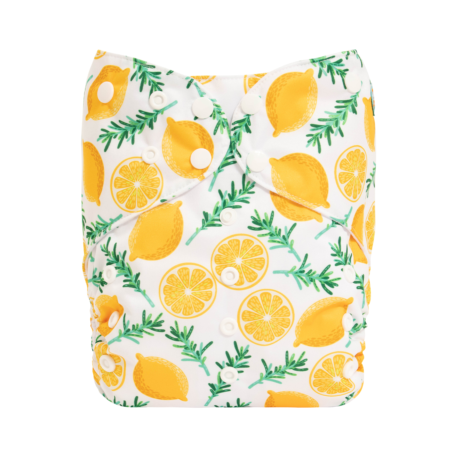 ALVABABY Big Size Cloth Diaper | Adjustable & Leakproof (Lemon, ZH179A)