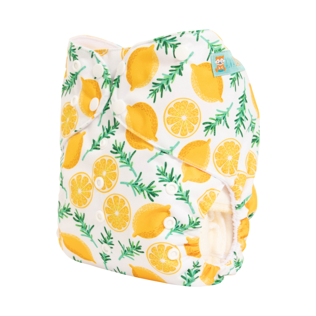 ALVABABY Big Size Pocket Cloth Diaper - Lemon(ZH179A)