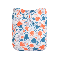 ALVABABY One Size Print Pocket Cloth Diaper-(H425A)