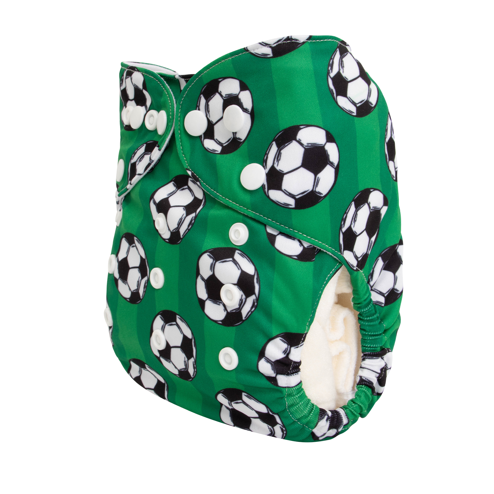 ALVABABY Print Cloth Diaper - One Size Adjustable Washable & Reusable Diaper for Babies and Toddlers  (Football, H423A)
