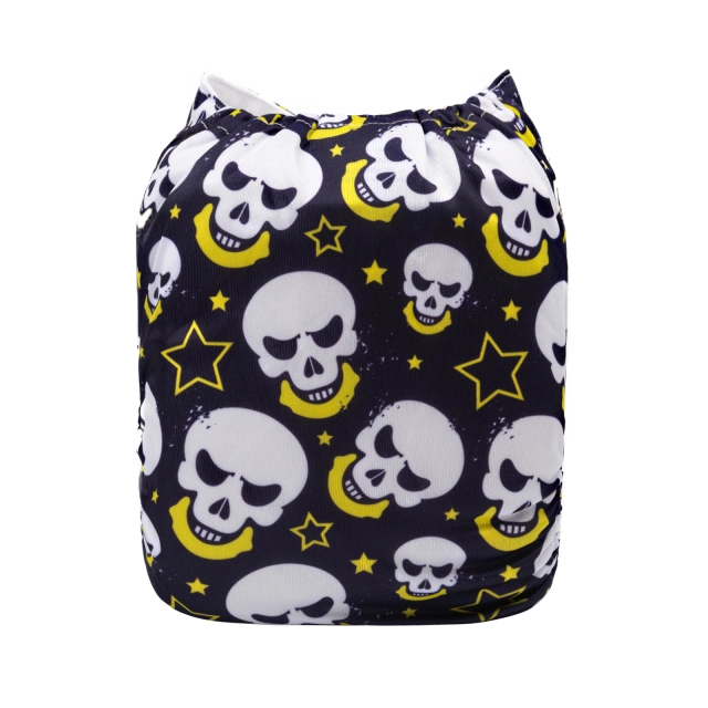 ALVABABY  One Size  Printed Cloth Diaper