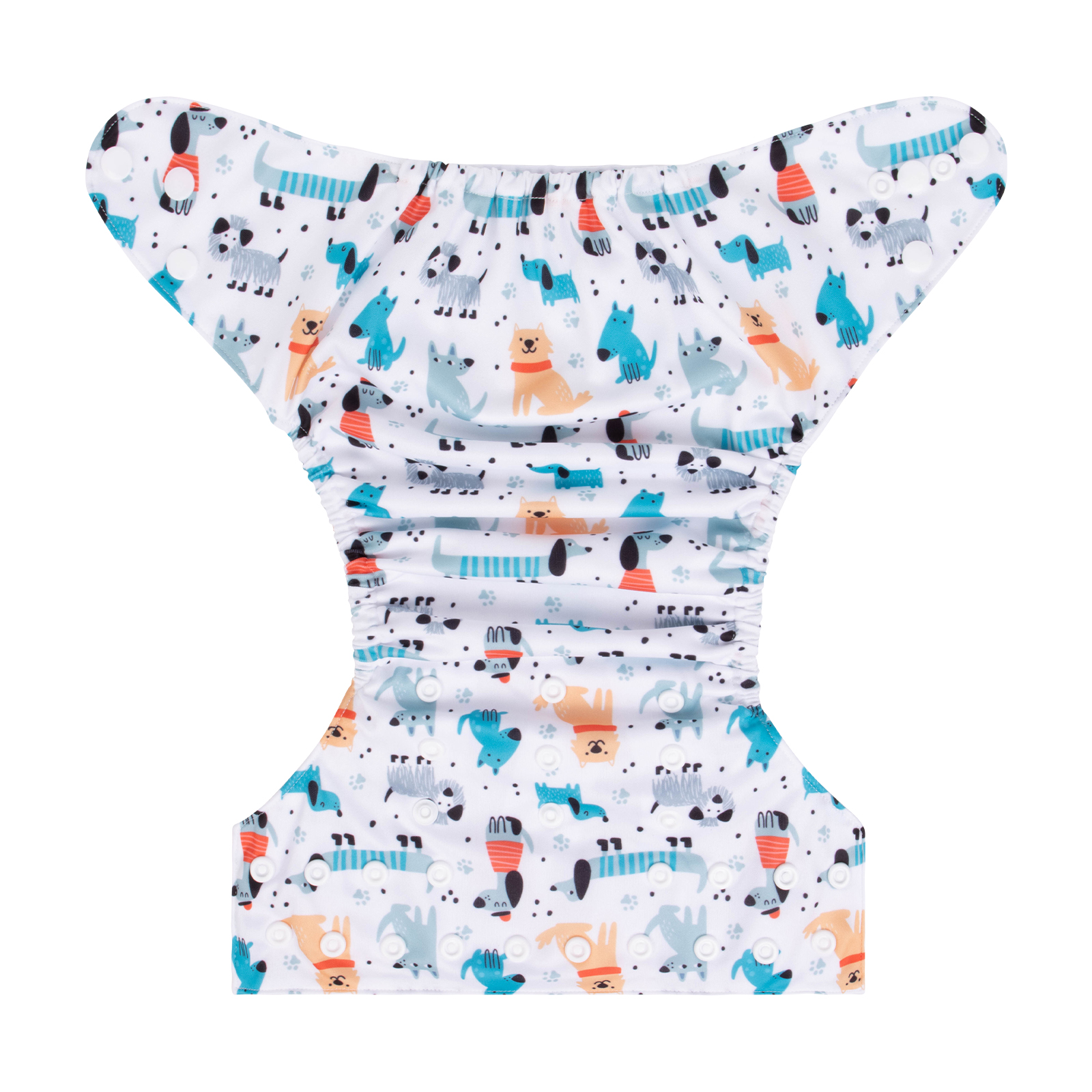 ALVABABY Positioning Cloth Diaper - One Size Adjustable Washable & Reusable Diaper for Babies and Toddlers (YDP179A)