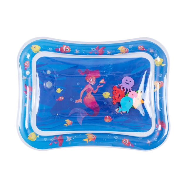 (Facebook live)Tummy Time Baby Water Mat/ Inflatable Baby Water Play Mat for Infants and Toddlers Baby Toys