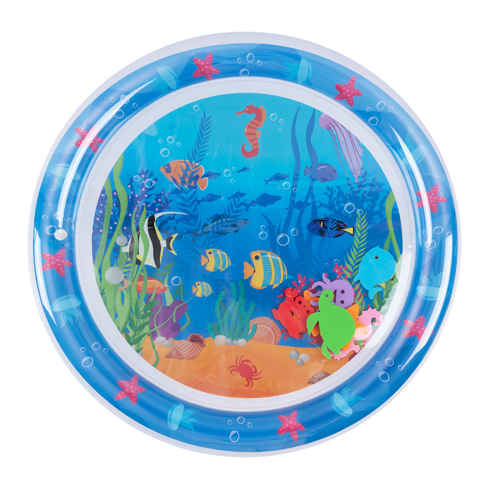 (Facebook live)Tummy Time Baby Water Mat/ Inflatable Baby Water Play Mat for Infants and Toddlers Baby Toys