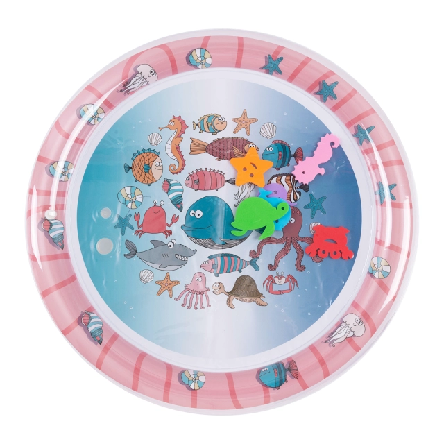 (Facebook live)Tummy Time Baby Water Mat/ Inflatable Baby Water Play Mat for Infants and Toddlers Baby Toys