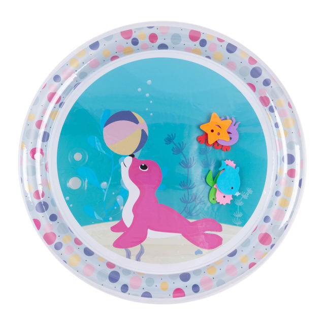 (Facebook live)Tummy Time Baby Water Mat/ Inflatable Baby Water Play Mat for Infants and Toddlers Baby Toys