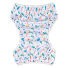 ALVABABY Big Size Printed Swim Diaper-Dolphins (ZSW-BS02A)
