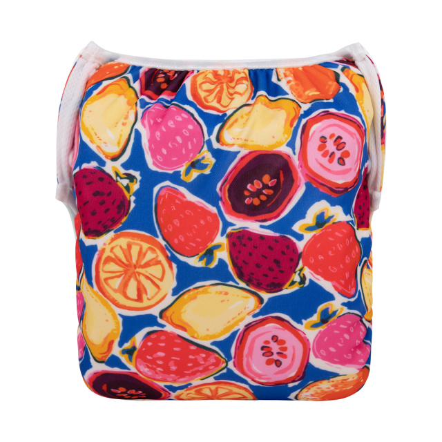 ALVABABY Big Size Printed Swim Diaper-Fruits (ZSW-BS05A)