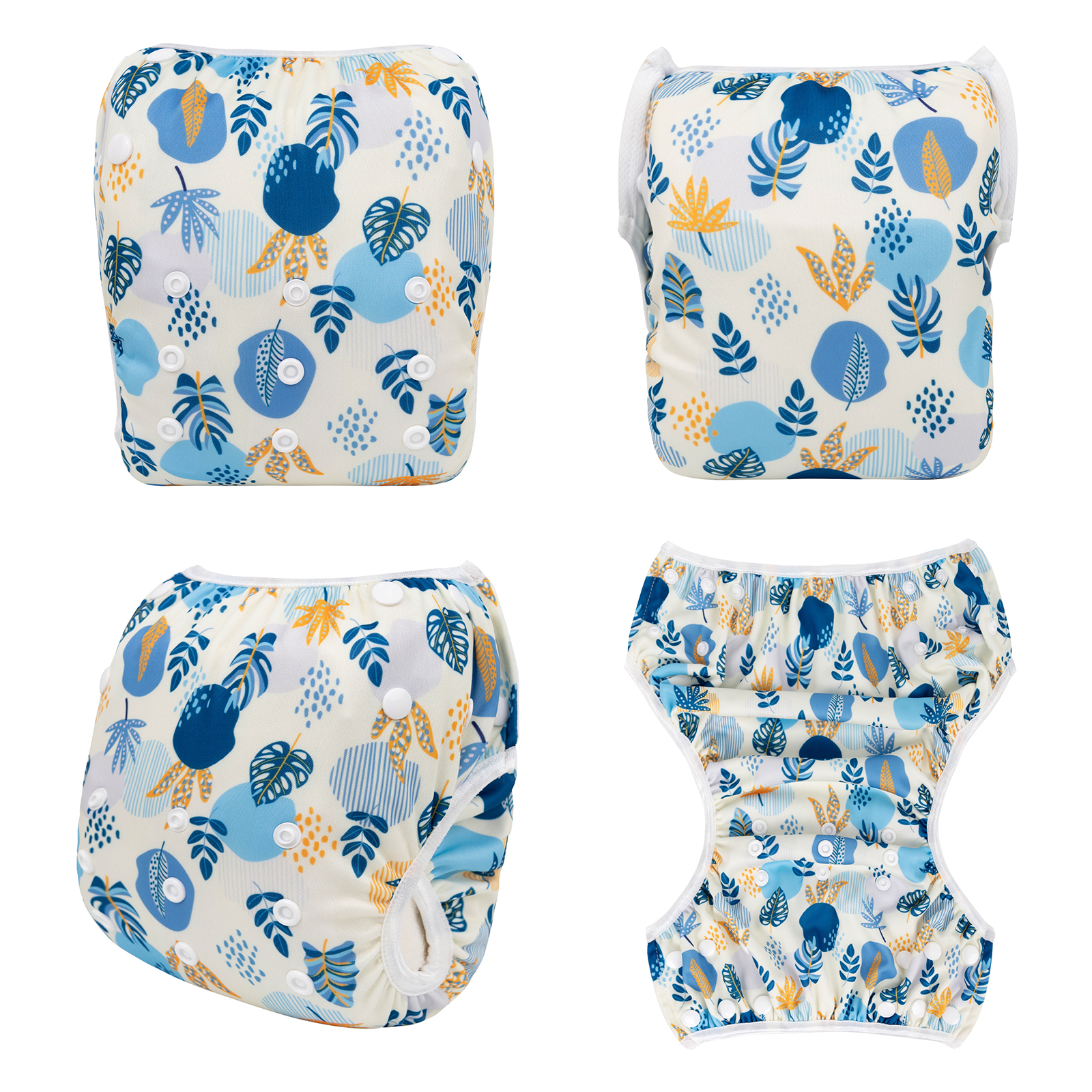 ALVABABY Reusable Swim Diaper - Adjustable Large Size Swimwear for Infants & Toddlers (ZSW-BS06A)