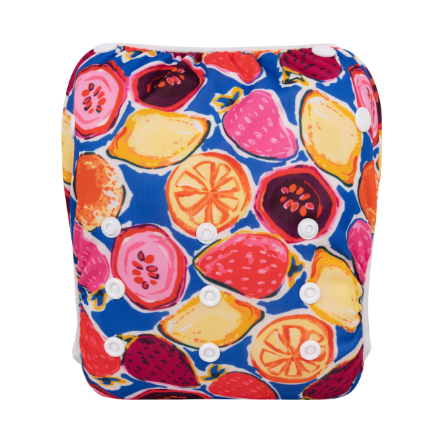 ALVABABY Big Size Printed Swim Diaper-Fruits (ZSW-BS05A)