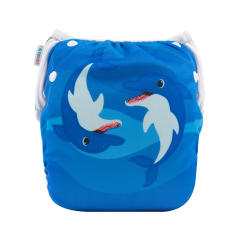 ALVABABY 2PCS Printed Swim Diapers (2SW-WZ25)