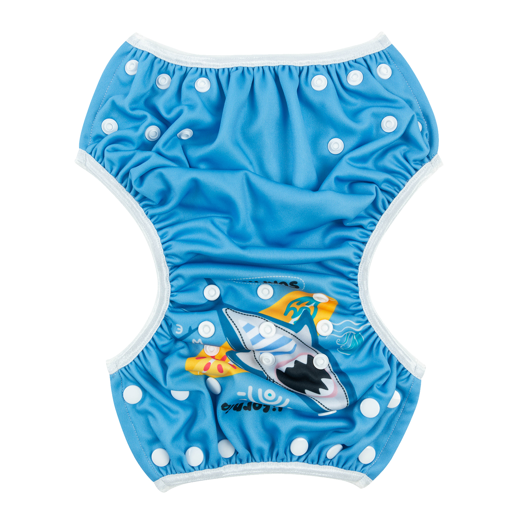 ALVABABY 2PCS Reusable Swim Diaper - Adjustable One Size Swimwear for Infants & Toddlers (2SW-WZ24)