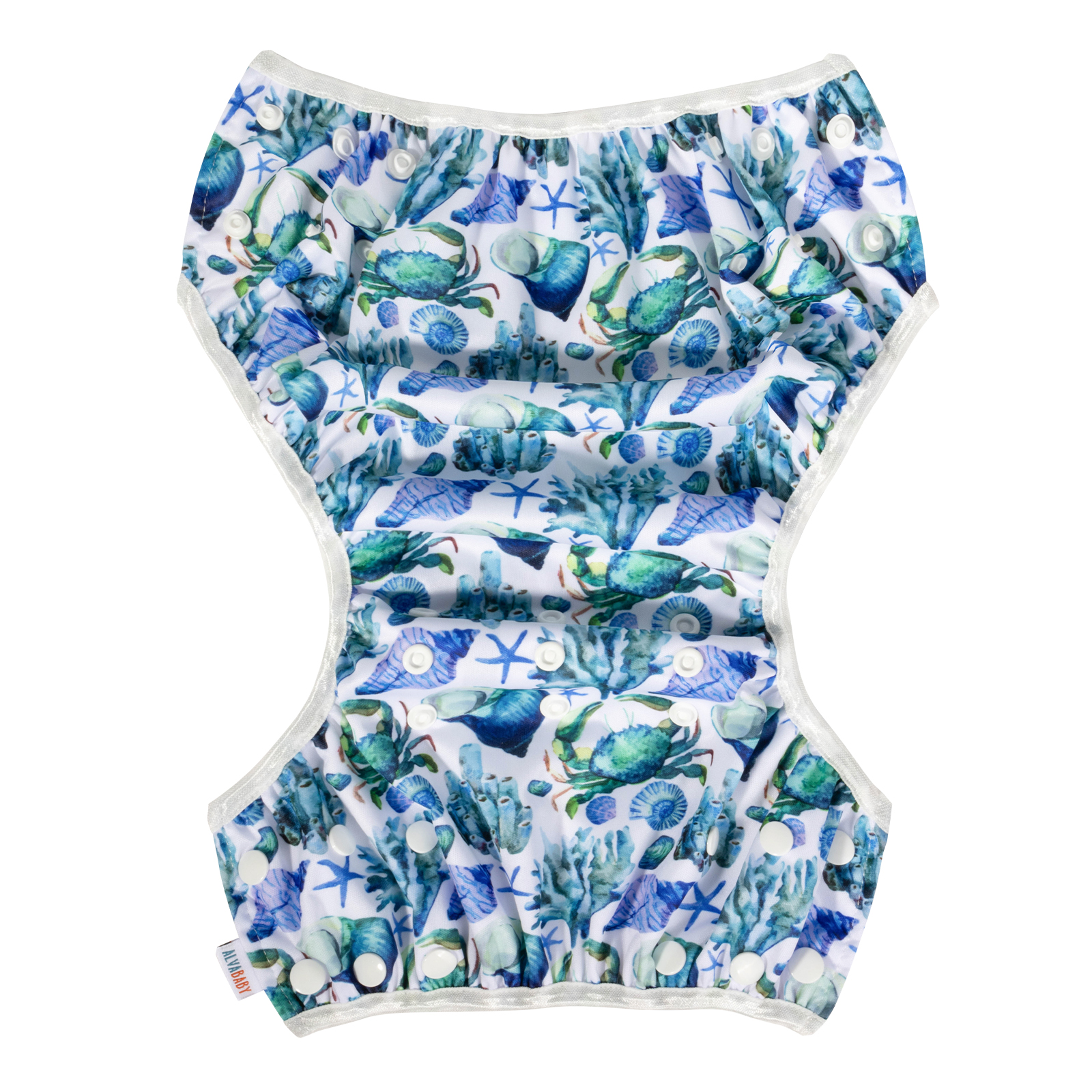 ALVABABY Reusable Swim Diaper - Adjustable Large Size Swimwear for Infants & Toddlers  (ZSW81A)