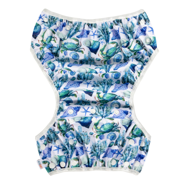 ALVABABY Big Size Printed Swim Diaper- (ZSW81A)