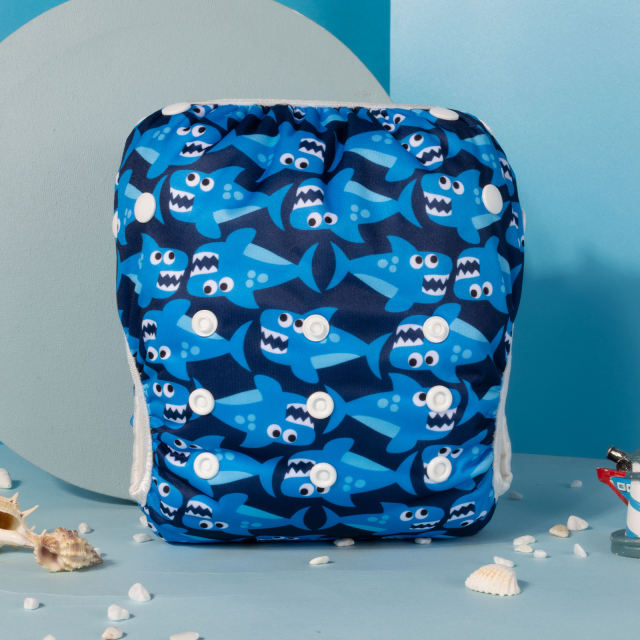 ALVABABY Big Size Printed Swim Diaper- (ZSW-YK47A)