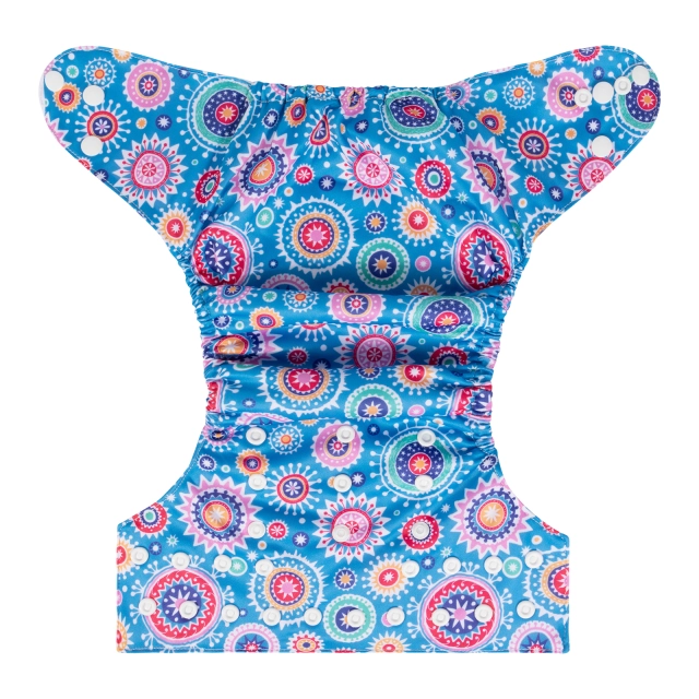 ALVABABY One Size Print Pocket Cloth Diaper-(H430A)