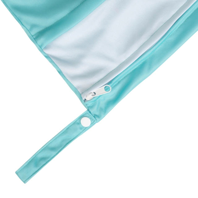 ALVABABY Diaper Wet Dry Bag with Two Zippered Pockets (L-YDP166A)